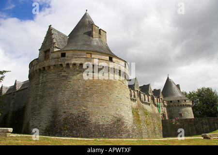 Château des Rohan, Pontivy, Morbihan, Bretagne, France Banque D'Images