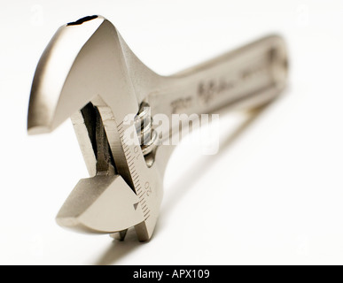 Clé réglable, clé singe - découpe Banque D'Images