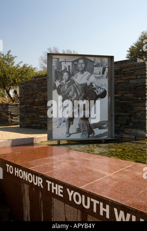 Orlando West Hector Pieterson memorial SOWETO AFRIQUE DU SUD Banque D'Images