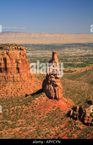 Monument de l'indépendance, Grand View, Colorado National Monument, Grand Junction, Colorado Banque D'Images