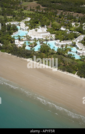 Sheraton Mirage Resort Four Mile Beach Port Douglas près de Cairns North Queensland Australie aerial Banque D'Images