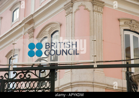 Le British Council à Lisbonne Portugal Banque D'Images