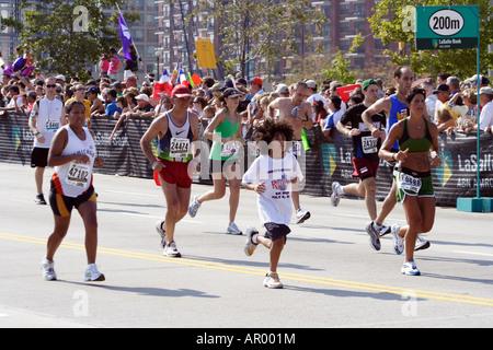 Marathon de Chicago 2007 Banque D'Images