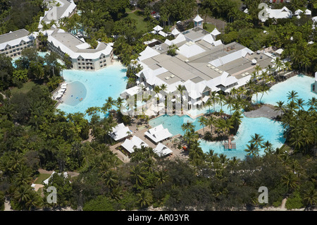 Sheraton Mirage Resort Four Mile Beach Port Douglas près de Cairns North Queensland Australie aerial Banque D'Images