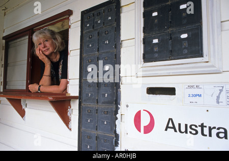Pays Barrengarry, bureau de poste, petite ville bureau de poste par Lee Weekes, Kangaroo Valley, Australie, Barrengarry Banque D'Images
