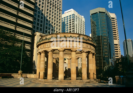 Lieu de culte du souvenir, Anzac Square, Brisbane, Queensland, Australie Banque D'Images