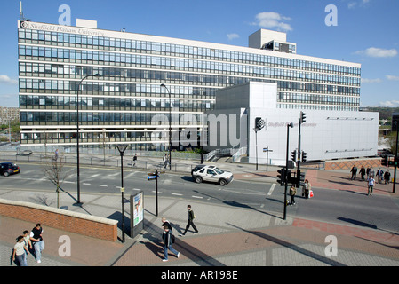 L'Université Sheffield Hallam sur Arundle Gate Sheffield South Yorkshire Banque D'Images