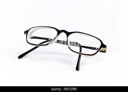 Studio shot of glasses on a white background Banque D'Images