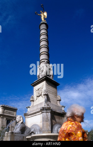 Place du Châtelet, Paris, France Banque D'Images