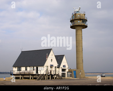 Station de Sauvetage de Calshot à Hampshire Banque D'Images