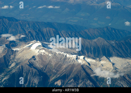 Vue depuis la fenêtre de l'avion Banque D'Images