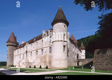 Cháteau de Chailly, Chailly-sur-Armancon bourgogne, france Banque D'Images