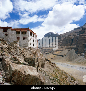 Monastère Chuku Mont Kailash extra-Kora Tibet de l'Asie Banque D'Images