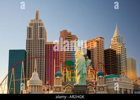 New York New York Hotel and Casino Las Vegas Strip Las Vegas Nevada Banque D'Images