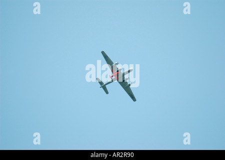 B 29 20 pied d'envergure avec Bell X 1 missile sur Warbird voler dans pour les modèles en Géorgie AUX ETATS UNIS Amérique pour les amateurs du vol Banque D'Images