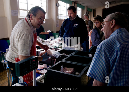 Marché DE PRODUCTEURS DE NEWPORT 2006 ANGLETERRE ESSEX Banque D'Images