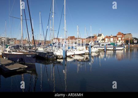 Yachts et bateaux Marina de Hull Kingston Upon Hull East Yorkshire England UK Banque D'Images