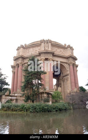 Le Palais des Beaux-arts dans la Marina de San Francisco, Californie Banque D'Images