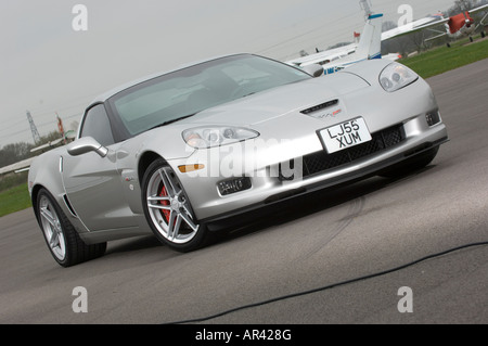 2006 Chevrolet Corvette Z06 American sports car Banque D'Images