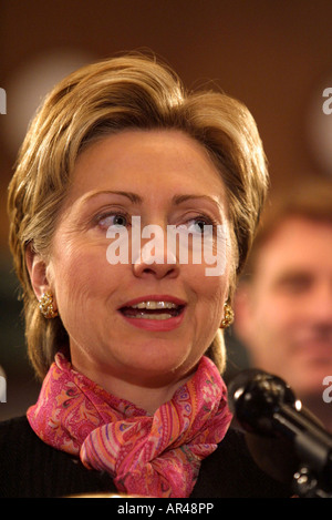 Hillary Rodham Clinton, Sen, D-NY Banque D'Images