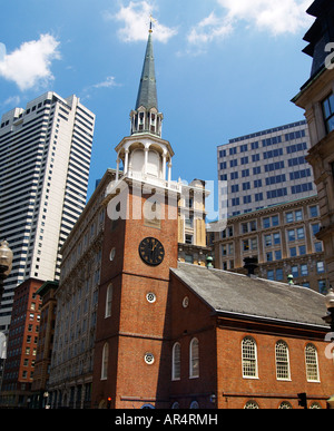 The Old South Meeting House Boston Massachusetts États-Unis Banque D'Images