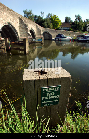 East Farleigh Bridge, Angleterre du Sud-Est Banque D'Images