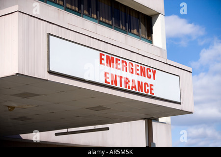 Entrée d'urgence Banque D'Images