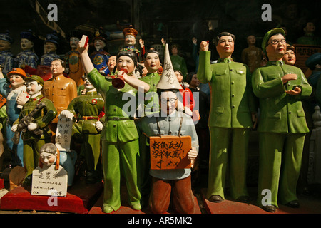 Univers miniatures de Mao, Gang of Four, de souvenirs Banque D'Images