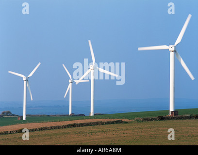 Éoliennes Banque D'Images