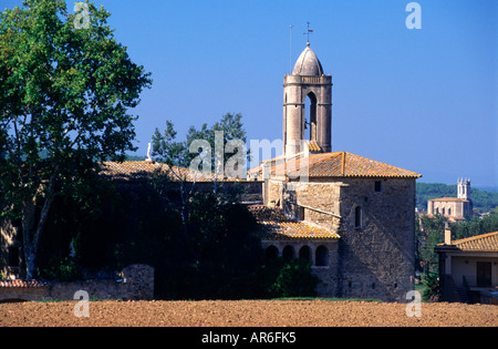 Château Gala Dalí museum house à Pubol La Pera Baix Emporda Girona Espagne Banque D'Images