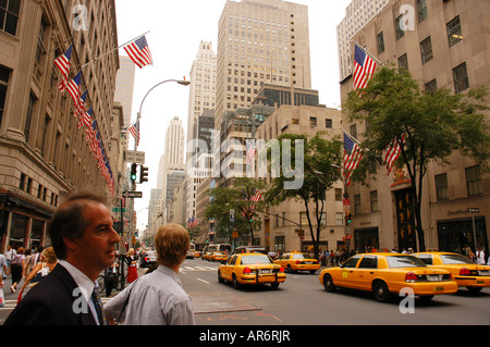 5e Avenue New York USA Banque D'Images