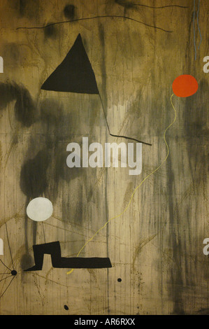La naissance du monde musée Joan Miró d'Art Moderne de New York USA Banque D'Images