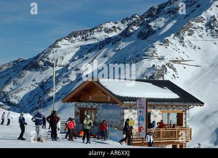 Chalet de la Chal Col de la Chal Les Arcs Peissey Vallandry Paradiski Vanoise Bourge St Maurice Savoie 73 France Europe Banque D'Images