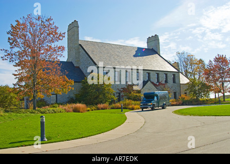 Sifflement Straits Golf Kohler Wisconsin USA Banque D'Images