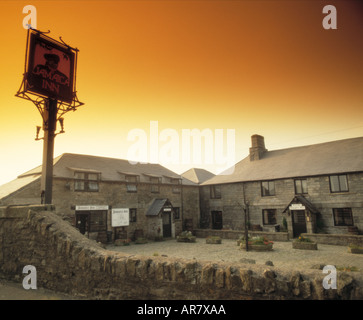 Go CORNWALL BODMIN MOOR JAMAICA INN Banque D'Images