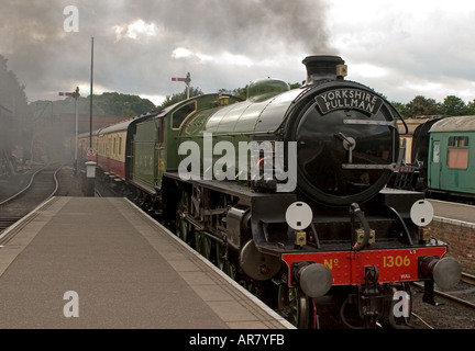 Mayflower 1306 Locomotive à vapeur préservé Banque D'Images