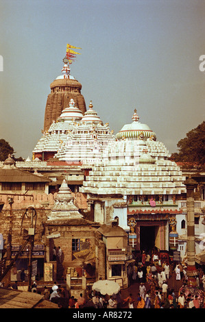 Jagannath Temple à Puri Orissa en Inde Banque D'Images