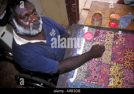 Centre communautaire d'invalidité Nguiu Bathurst Tiwi Islands Banque D'Images