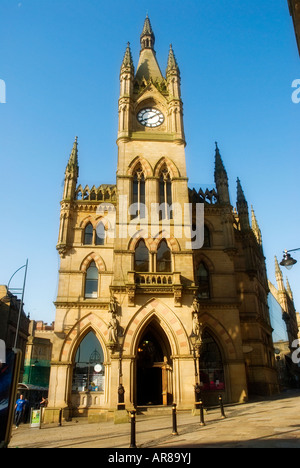 Bradford Wool Exchange maintenant une succursale de Waterstones Banque D'Images