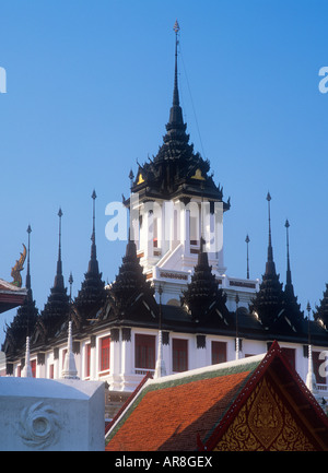 Loh Prasat Wat Rajnadda Bangkok Thaïlande Banque D'Images