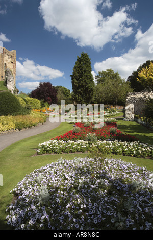 Parc du Château de Guildford Banque D'Images