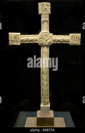 Replica Bury Saint Edmunds Edmunsbury Cross East Anglia Suffolk Cathédrale England UK Royaume-Uni GB Banque D'Images