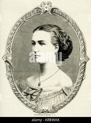 Alexandra, 1.12.1844 - 20.11.1925, Reine de Grande-Bretagne 22.1.1901 - 6.1.1910, portrait, demi-longueur, princesse du Danemark, gravure, XIXe siècle, Banque D'Images