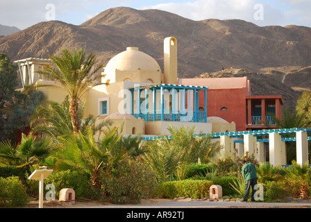Hôtel Hyatt Regency Taba, Taba Heights, péninsule du Sinaï, Égypte Banque D'Images