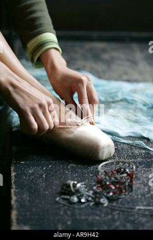 Chorégraphe de danse ballet rehearsal personne actrice danseuse ballerine dramatis créativité théâtrale nationale de caractère Banque D'Images