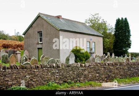 Moriah Chapelle à Pengenfford près de Talgarth Powys Pays de Galles UK GB daté 1835 Banque D'Images