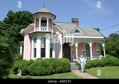 Virginia Salem,Union Street,Queen Anne maisons maison maisons résidence, construit en 1888, les visiteurs voyage visite touristique sites touristiques Banque D'Images