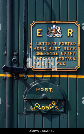 Inscrivez-vous sur Kingston Flyer Train à vapeur historique ile sud Nouvelle Zelande Banque D'Images