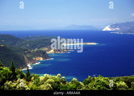 Îles des Sporades Skiathos Grèce Europe Banque D'Images