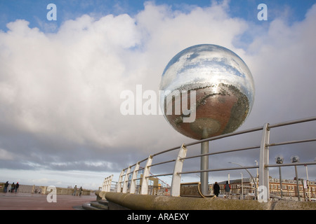 Blackpool Lancashire England South Promenade Sculpture ils abattent les chevaux dont ils Banque D'Images